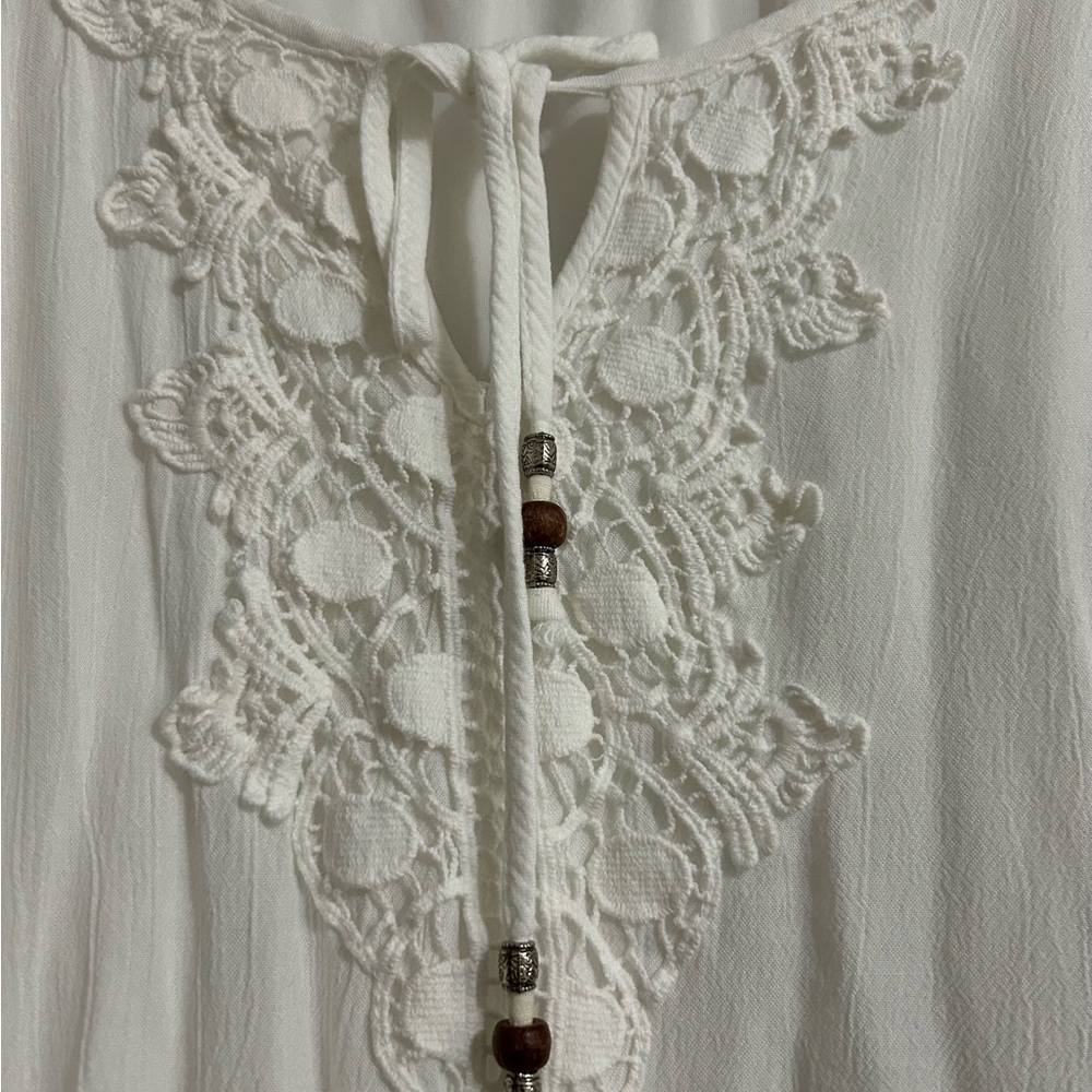 Speed Control Cream Mini Dress - Picture 5 of 10